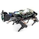 Freenove Robot Dog Kit for Raspberry Pi 4 B 3 B+ B A+, Walking, Self Balancing, Ball Tracing, Face Recognition, Ultrasonic Ranging, Camera Servo (Raspberry Pi NOT Included)