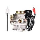 GOOFIT PD18 18mm Carburetor Replacement for 4 Stroke GY6 49cc 50cc Chinese Scooter 139QMB Moped for Taotao Kymco Scooter Jonway Baja Jmstar Lance NST Peace Banzer Barton Zipp Romet
