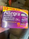 Allegra Allergy 24 HR. 40 Tablets, Expires 11/25