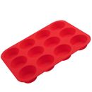 Dr.Oetker Muffin Form 12er Cups Flexxible Love Red Silicone Baking Pan