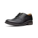 Clarks Becken Lace, Zapatos de Cordones Brogue Hombre, Black, 41 EU