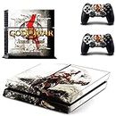 Elton God of War Theme Skin Sticker Cover for PS4 Console and Controllers [Video Game]