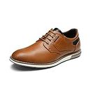 Bruno Marc Men's Casual Dress Oxfords Shoes Business Formal Derby Sneakers,Brown,Size11,SBOX2336M
