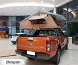 Universal Roof Tent - Beige For Pickup SUV 4X4 Car Waterproof Outdoor Camping