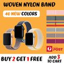 For Apple Watch Nylon Band Strap 9 8 7 6 5 4 3 SE Ultra/2 38 40 41 42 44 45 49mm
