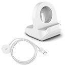 Wireless Watch Charger Dock Holder Charge Stand Base with USB Cable Smartwatch Charging Accessory for Michael Kors Access Sofie/Bradshaw/Grayson Charging Docks