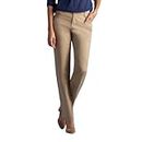 Lee Women's Relaxed-Fit All Day Pant, Flax, 16 Medium