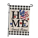  Garden Flag Home Sweet Home 12x18 Inch Double Sided for 12"X18" 4th of July