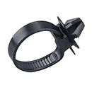 30 Pcs Car Wire Tie Straps Nylon Push Mount Clips Releasable Cable Tie Fixed Clamps Fastening Zip Strap Self-Locking Plastic Tie Wrap Fasteners Universal (Length:3-3/4" Width:3/8")