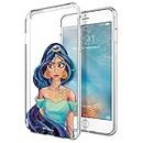 MTT Officially Licensed Disney Princess Jasmine Soft Back Case Cover for Apple iPhone 6S & 6 (D5110)