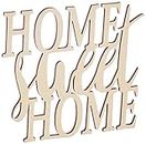 Rayher 46416505 Ecriture bois "Home sweet Home" FSC100%