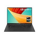 LG Electronics gram 2023 17Z90R 17 inch ultra-lightweight laptop, 13th Gen Intel Evo i7-1360P platform, 16GB RAM, 1TB SSD, Dolby ATMOS, Windows 11 (Obsidian Black)
