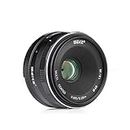 Meike 25mm F1.8 Large Aperture Wide Angle Lens Manual Focus Lens for Sony E Mount Mirrorless Cameras A7III A9 NEX5T A6400 A5000 A5100 A6000 A6500