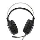 USB Headphone, Fashionable 7.1 Channel Surround Sound Stereo Headset Cool Durable for Listening to Music for Computer Game Hardware for Men for Women(Black)