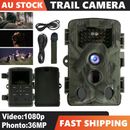 Trail Hunting Camera 36MP 1080P Wildlife Game Night Vision Outdoor Security Cam