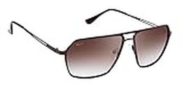 Mac V Pentagon Sunglasses for Men & Women 100% UV Protected Brown Gradient Lenses & Polycarbonate Material. Fashion Collection.