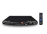 Target TT-DVD692 MPEG4 Technology 5.1 Channel DVD Player 100 watts with Built-in Speaker, CD Ripping, LED Display, Hi Fi Amplifier USB, SD/MMC & Remote