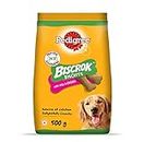 Pedigree Biscrok Biscuits Dog Treats (Above 4 Months), Milk and Chicken Flavor, 500g Pack