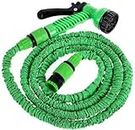 Red-Rubby Garden Hose Expandable Magic Flexible Water Hose EU Hose Plastic Hoses Pipe 50FT With Spray Gun To Watering Car Wash Spray (Multicolor)