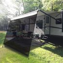RV Awning Complete Kit 10-20'FT Sun Shade Canopy 90% Privacy Screen Replacement