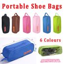 Waterproof Portable Shoe Bags Case Travel Sports Storage Tote View Window  AU