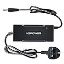 YZPOWER 48V 2A Ebike Lithium Battery Charger For 13S Li-on Battery Pack, 54.6V 2A Charger For Electric Bike Electric Scooter Power Supply DC 5.5mm x 2.1mm