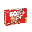 Nestle Mini Assorted Chocolate & Candy - KITKAT, Coffee Crisp, Aero, Smarties - 505 g (Pack of 50 Mini Bars)