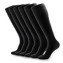 NOVAYARD 6 Pairs Compression Socks for Women &Men 20-30mmhg Medical Fasciitis Varicose Medias
