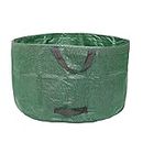 SLW Garde Yard Waste Bags, Reusable Garde Lawn Leaf Bag, Garde Toi-même Debris Container Popup Grassbin 81 * 46cm/Vert