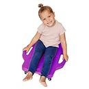 MagicMeadow Scooter Board Sensory Toy | The Ultimate Sensory Adventure for Kids: Ideal for Special Educational Needs & Autism, Enhancing Motor Skills & Stimulating Senses | Purple