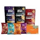 Open Secret Snacks Hamper Gift Combo Box I Nuts Combo, Chips, Color, Card I Corporate Gifts I Dry-Fruits Gift Pack