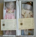 Lot 2 NEW Porcelain Ballerina Dolls Kingstate Prestige Collection Original Boxes