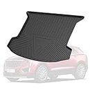 PSLER for Cadillac XT5 2017 2018 2019 2020 2021 2022 2023 2024 Cargo Liner Custom Trunk Mats for GLE All Weather Trunk Liner Tray 3D Cargo Mats Floor Liners Waterproof Snowproof