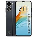 ZTE Blade V40 Design - Smartphone 6.6" FHD+, 6GB RAM, 128GB Almacenamiento, Triple cámara 50MP, Batería de 4500mAh, Carga rápida 22,5W, Negro