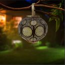 Lantern Metal LED Decorative Lights Garden Yard Patio Tree Lawn Waterproof Party