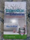 Matematicas Para Enfermeras by Mary Jo Boyer (Spanish) Paperback Book
