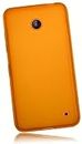 mumbi - Funda para Nokia Lumia 630/635 Clear Orange Naranja