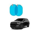 Universal Car Rear View Side mirror Anti-Fog Rainproof Protective Film Exterior Accessories Compatible with Jeep Compass