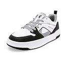Red Tape Lifestyle Shoes for Men | Comfortable & Durable White/Black