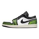 Jordan Air 1 Low SE Men's Shoes, Black/Electric Green-white, 10.5 US