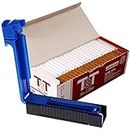 ROYAL SWAG Roll Your Own Kit - Single Cigarette Tube Injector Manual Hand Maker Cigarette Machine With Premium Brown King Size 84 mm Filter Cigarettes Tubes 200 Pc | Empty Cigarette Tubes With Filter