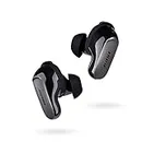 Bose QuietComfort Ultra Wireless Noise Cancelling in Ear Earbuds, Bluetooth Earbuds with Spatial Audio and World-Class Noise Cancellation, Black