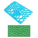 FineDecor Cobblestone Shape Fondant Quilt Mold Embosser Fondant Quilt Biscuit Mold Cookie Cutter for Cupcake Decoration and Cake Decorating DIY Tool - FD 3276