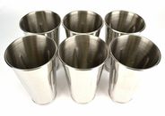 NEW MILKSHAKE CUPS PACK OF 6 Cup Milk Shake Drink SS Stainless Steel 865ML