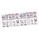 ABOOFAN 20 Sheets Independence Day Tattoo Stickers realistic american flag tattoos patriotic flag tattoo united states flag Body Tattoos for Women face Water transfer paper Gift child