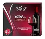 1 Pcs Glavon's Auro Professional Red Wine Facial Kit 155 gm ( 3 Uses) for Womns|Girls|Bridal [ Special Winter Pack of 1 Pcs ]