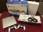 PlayStation 4 Ps4 Slim 500 GB - Argento Silver Limited Edition