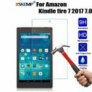 For Kindle Fire 7 HD 8 10 2017 Tempered Glass Tablet Screen Protector Flim Guard