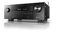 Denon AVR-X2600H 4K UHD AV Receiver | 2019 Model | 7.2 Channel, 95W Each | New Dolby Atmos Height Virtualization, Dual Subwoofer Outputs | 8 HDMI Inputs, 2 Outputs with eARC | AirPlay 2, Alexa & HEOS