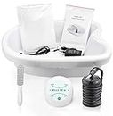 BOEE Ionic Detox Foot Bath Machine with Foot File, Ionic Foot Bath Detox Machine Ion Cleanse Detox Bath for Home USE, Regain Vitality and Own Extra Smooth& Beauty Foot